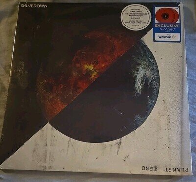 Shinedown: Planet Zero LUNAR RED VINYL With Hype Sticker 2022 NEW/SEALED