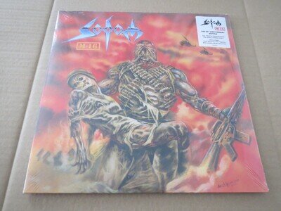 SODOM -M-16-VERY HARD TO FIND LTD EDITION 2 x LP VINYL ORANGE NEW KREATOR SLAYER