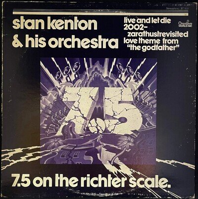 Stan Kenton & His Orchestra – 7.5 On The Richter Scale - USED Vinyl LP
