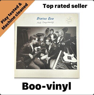 Status Quo - Ain't Complaining 1988 Vinyl LP Record (VERH 58) Ex / Vg+ Condition