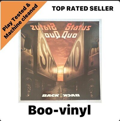 Status Quo - Back To Back LP Album Vinyl Record VERH 10 EX / EX Condition