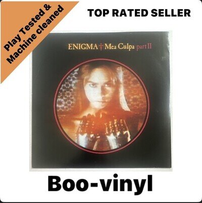 Enigma - Mea Culpa Part II 12” Vinyl Record Downtempo EX / VG+
