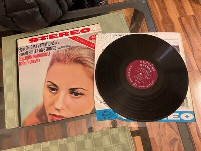 ELGAR: ENIGMA VARIATIONS * BARBIROLLI, HALLE * MERCURY SR90125 * FR3, FR2 * Mint