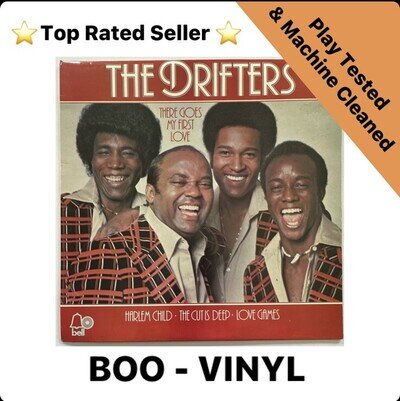 The Drifters~There Goes My First Love - UK 1975 MFP 50352 Vinyl LP EX / VG+