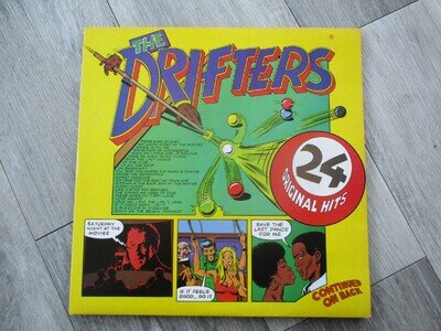 The Drifters 24 Original Hits. Original vinyl double album