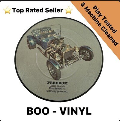 Cruisin Series The Drifters Lighting Records Picture Disc Freedom 7" Vinyl Ex