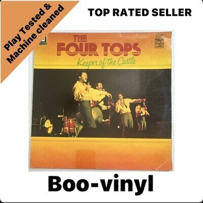 Four Tops ~ Keeper of the Castle ~ LP vinyl UK Mfp 1972 EX / VG+