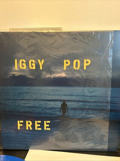 Iggy Pop Free Limited Edition Blue Vinyl