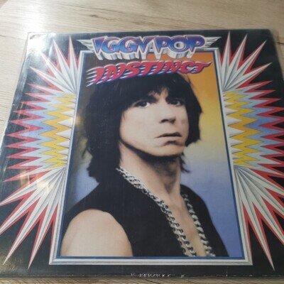 Iggy Pop - Instinct * Vinyl Lp * 1st Press A&M Records - AMA 5198 *