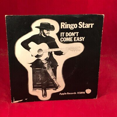 RINGO STARR It Don't Come Easy 1971 UK 7" Vinyl Single Apple Records original 45