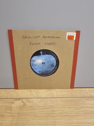 Ringo Starr - Back Off Boogaloo - 7" Vinyl Record