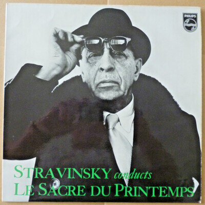 IGOR STRAVINSKY : Le Sacre Du Printemps. 1960 mono LP Philips ABL 3335. Ex/Vg+.