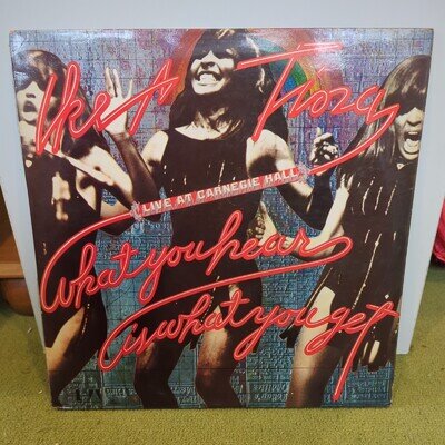 Ike Tina Turner "What You Hear Is What You Get" Live At Carnegie Hall 1971 Vinyl