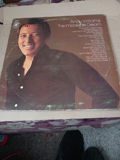 Andy Williams the Impossible Dream LP Record
