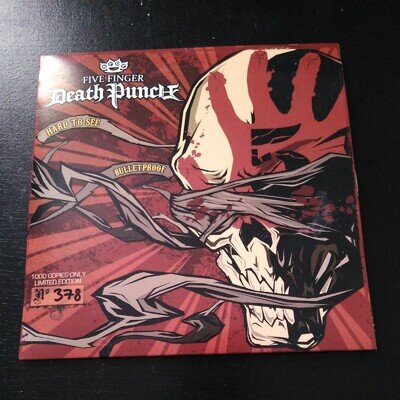 Five Finger Death Punch Hard to See ltd white vinyl edition 7"