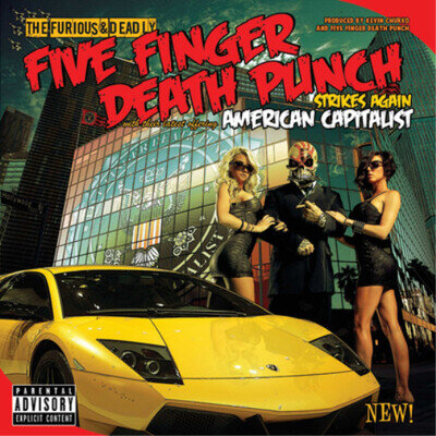 Five Finger Death Punch American Capitalist (Vinyl) 12" Album