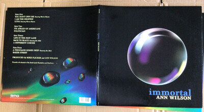 ANN WILSON (HEART) - IMMORTAL US VINYL 2LP 2018