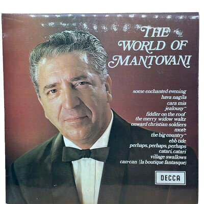 Mantovani LP Decca Compilation Vinyl Record Retro Bargain Nostalgia Easy Listeni