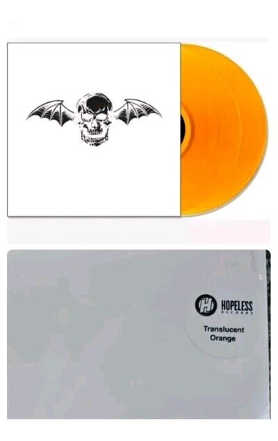Avenged Sevenfold Self Titled Orange Double Lp Vinyl Gatefold