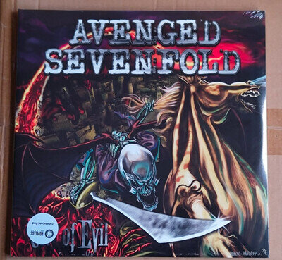 Avenged Sevenfold - City Of Evil - 2023 Reissue Red Vinyl LP - New & Sealed