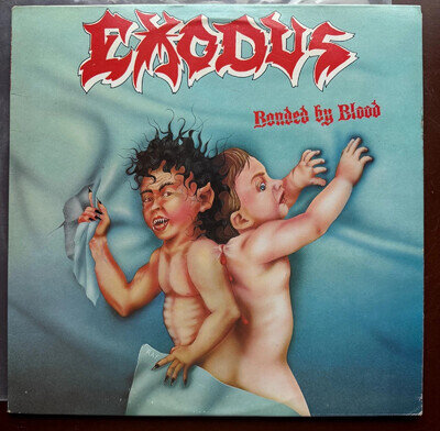 Exodus – Bonded By Blood - Torrid Records – TOR 666 Combat 1985 LP + COVER**EX++