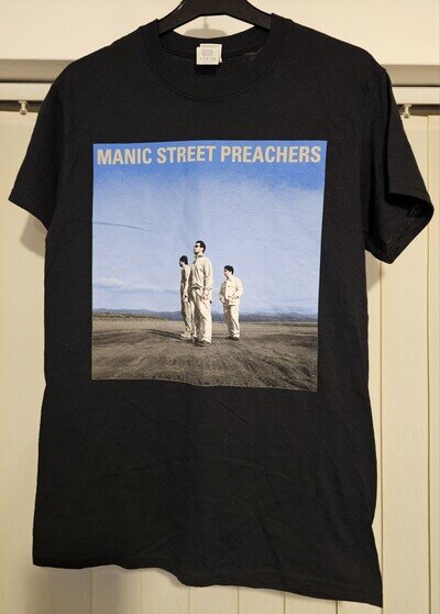 MANIC STREET PREACHERS-OFFICIAL 2019 TOUR T-SHIRT-THIS IS MY TRUTH size small