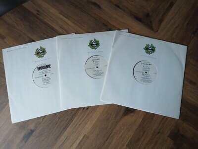 Erasure 3 Promos Blue Savannah Star You Surround Me Mute 12" Vinyl