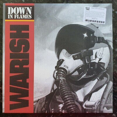 Warish - Down In Flames - New Unplayed SEALED Red Vinyl 2019 LP