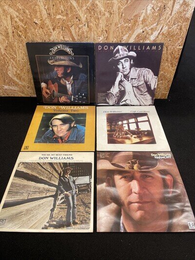 Bundle Of Don Williams 12" Vinyl Records