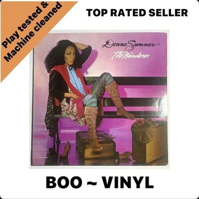 Donna Summer - The Wanderer - Original Vinyl Record LP Album 1989 Geffen EX/VG+