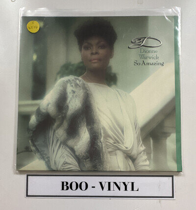 DIONNE WARWICK - SO AMAZING -ARISTA VINYL ALBUM LP - EX / EX CONDITION