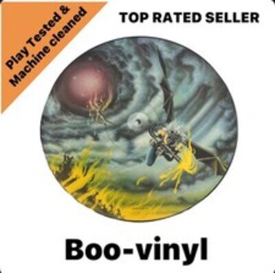 Iron Maiden Flight Of Icarus 12" vinyl picture disc record UK 1983 NM