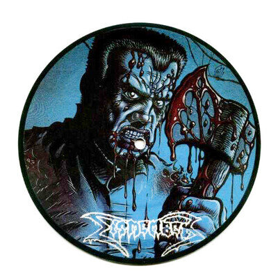 OG 1991 DISMEMBER SKIN HER ALIVE 7" LTD PIC DISC NUCLEAR BLAST NB047PDS ORIG 1ST
