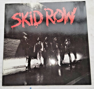 SKID ROW S/T LP 1989 EX CONDITION (18 AND LIFE, YOUTH GONE WILD)