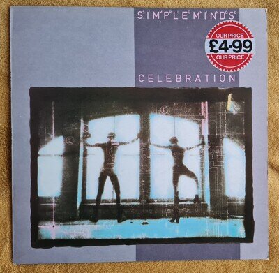 Simple Minds - Celebration 1982 Virgin Lp UK Press EX/EX cleaned