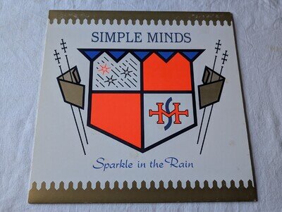 SIMPLE MINDS - SPARKLE IN THE RAIN (UK 1984 RELEASE - INNER SLEEVE - VG/VG+)