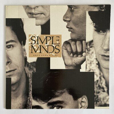 Simple Minds Once Upon A Time • 1985 Vinyl LP Album • VG+ / VG+ • Excellent