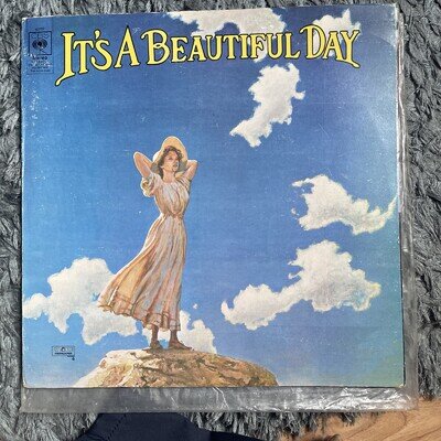 It's A Beautiful Day Self-Titled LP vinyl UK Cbs 1969 gatefold sleeve matrix a2