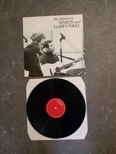 THE DEFINITIVE SIMON AND GARFUNKEL LP 1991 COLUMBIA RECORDS (469351)
