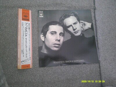 SIMON & GARFUNKEL Bookends & INSERT 1969 Columbia/Sony JAPAN near mint