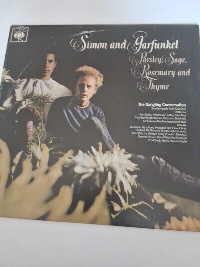 SIMON & GARFUNKEL PARSLEY, SAGE, ROSEMARY AND THYME UK 1ST PRESS STEREO EX (5)
