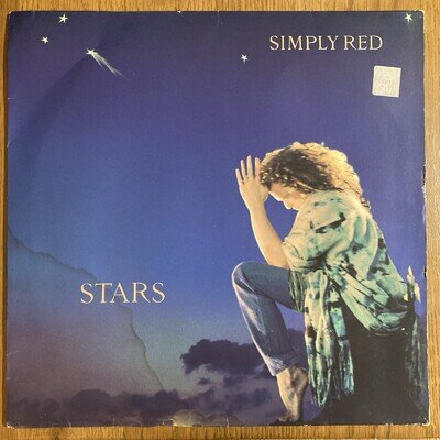 Simply Red - Stars Vinyl LP (1991, EastWest WX 427, VG/VG)