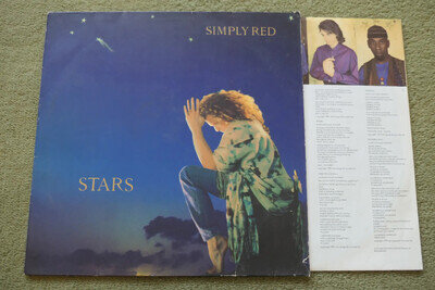 SIMPLY RED – STARS LP – Nr MINT 1991 FUNK SOUL POP