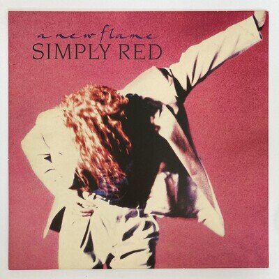 Simply Red A New Flame • 1989 Vinyl LP Album • VG+ / NM • Fantastic Condition