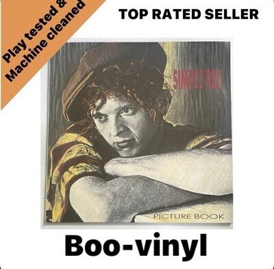 Simply Red Picture Book 12" Vinyl LP 1985 Elektra Records EKT 27 960 452-1 EX