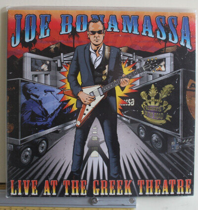 JOE BONAMASSA " LIVE AT THE GREEK THEATRE" 3LP 2016, PROVOGUE, OUT OF PRINT MINT