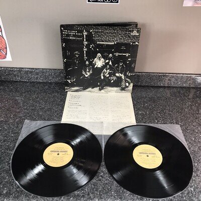 2LP VINYL THE ALLMAN BROTHERS BAND AT FILLMORE EAST SJET-9565~6 JAPAN PRESS EX