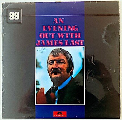 JAMES LAST - AN EVENING OUT WITH JAMES LAST - UK VINYL LP COMPILATION - VG+/VG