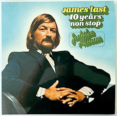 JAMES LAST - 10 YEARS NON STOP JUBILEE ALBUM - UK RELEASE 2 X VINYL LP - EX/VG+