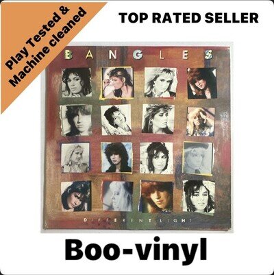The Bangles Different Light 12” vinyl LP 1985 CBS 26659 Pop Rock NM / EX
